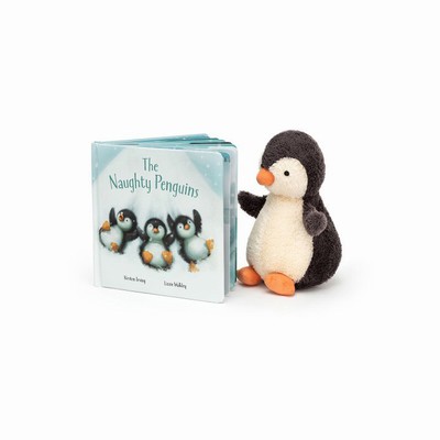 Jellycat The Naughty Pingüinos and Peanut Pingüino Medium | UNIY-20793